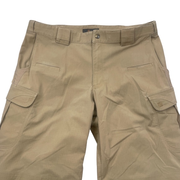 5.11 Mens Beige Tactical Pants Cargo Pockets Zipper 38 x 34 (see measurements) - Picture 5 of 6